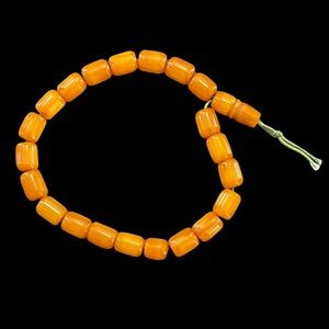 Lucite bead mini prayer bead bracelet